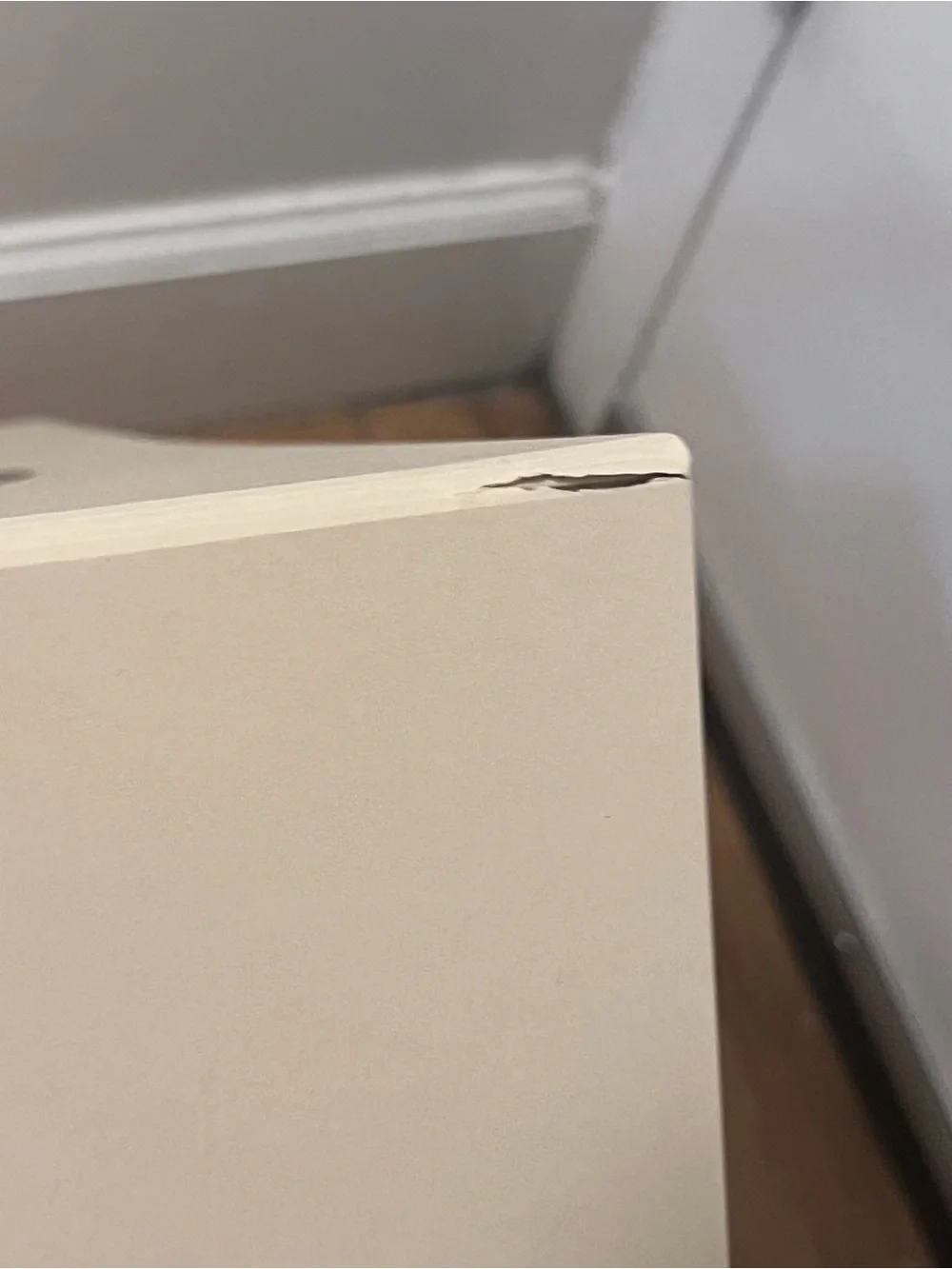 Valentino Cream Box with Black Logo